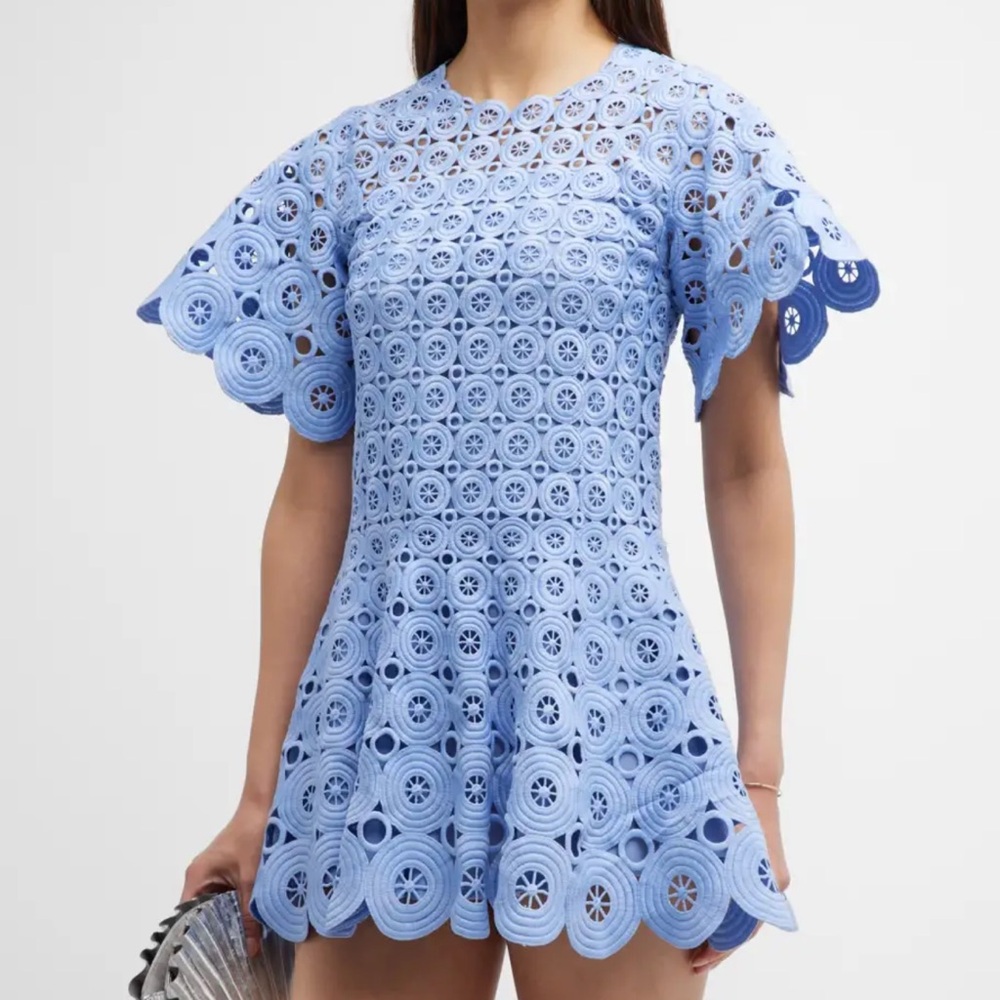 ISO!!! Jonathan Simkhai Mercy Circle Lace Mini Dress